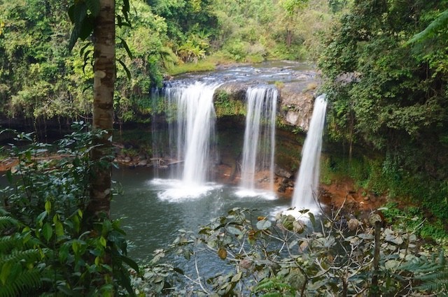 Paksong Waterfall and departure 9